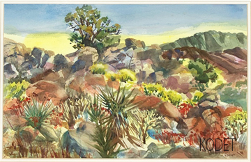 Shumway Ranch watercolor